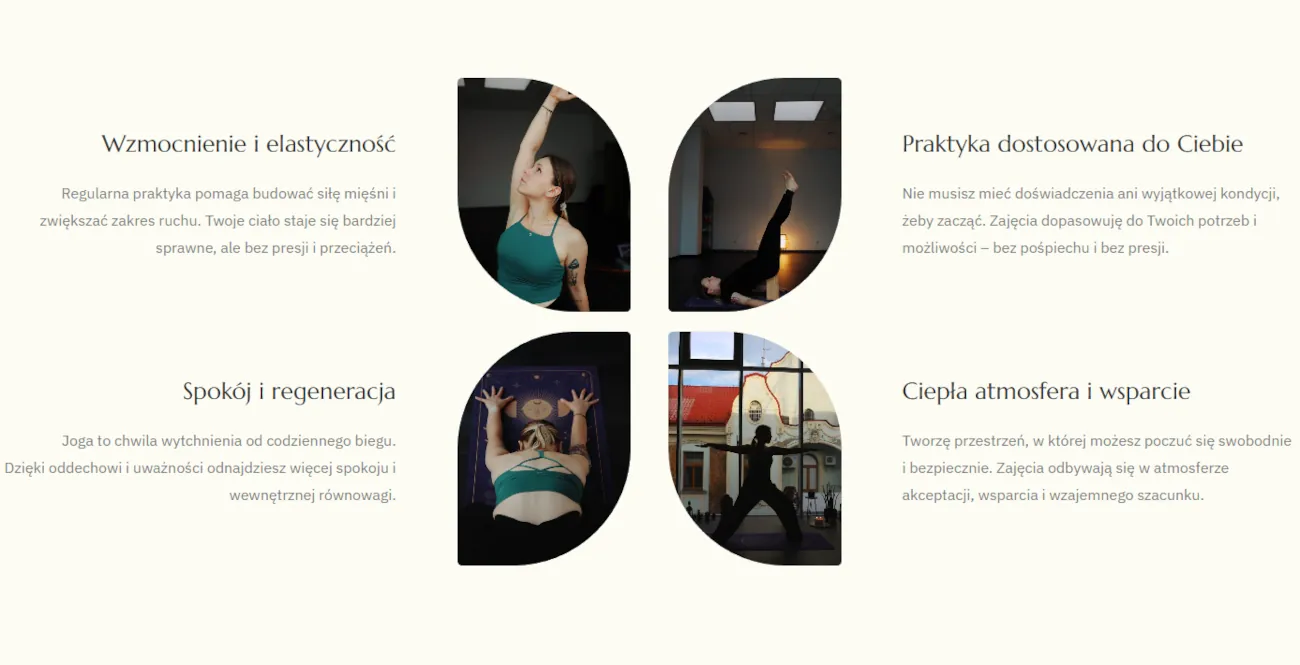 in balance to zajecia jogi w tarnowie prowadzone przez dietetyczke